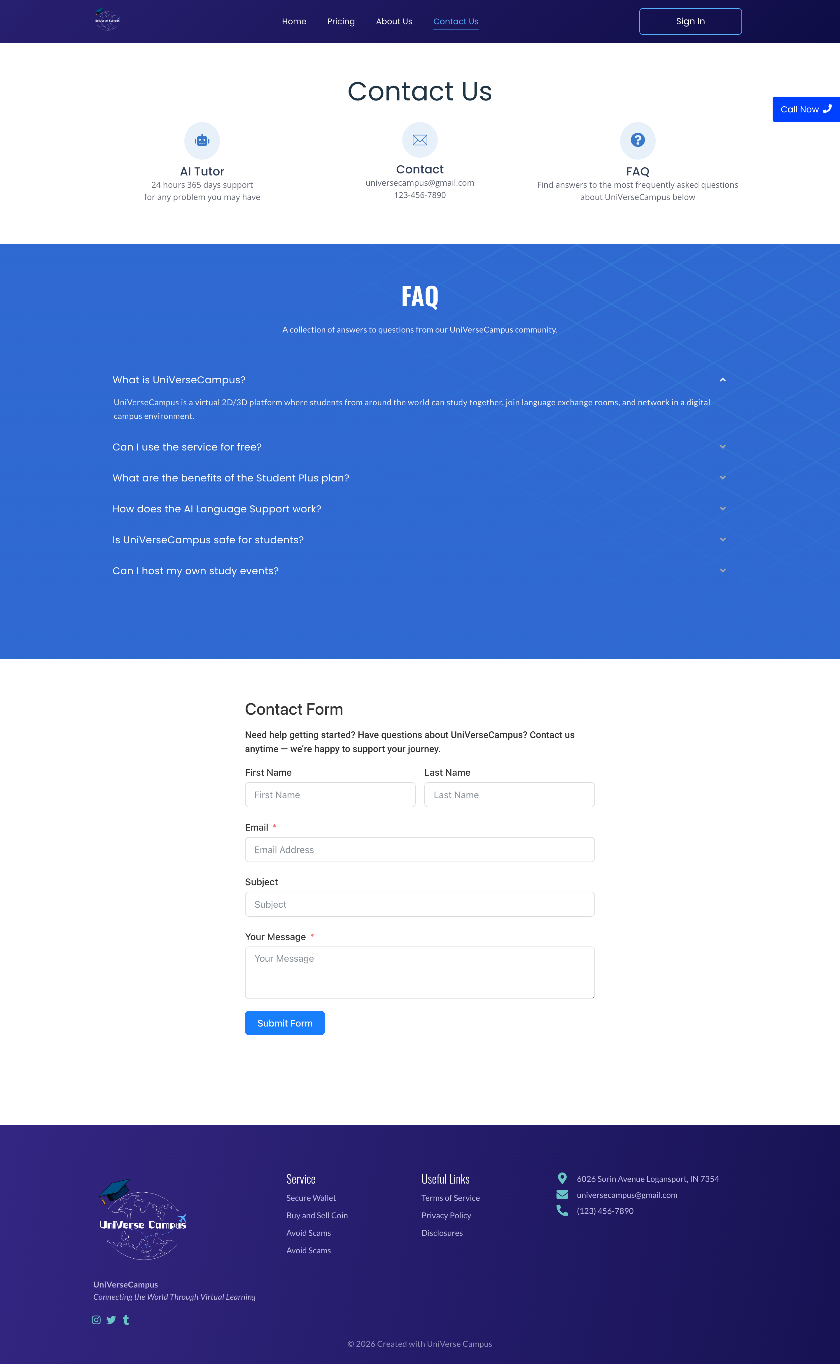 Contact Us